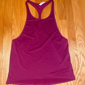 Magenta Razor-Back Fabletics Tank Top
